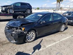 Salvage cars for sale at Van Nuys, CA auction: 2018 Toyota Camry L