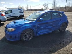Salvage cars for sale at Montreal Est, QC auction: 2011 Subaru Impreza WRX