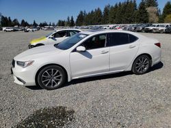 Salvage cars for sale at Graham, WA auction: 2018 Acura TLX Tech