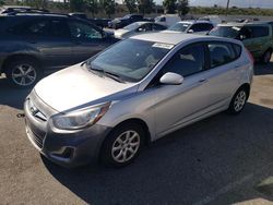 Salvage cars for sale from Copart Rancho Cucamonga, CA: 2013 Hyundai Accent GLS