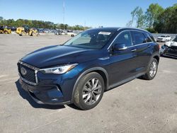 Salvage cars for sale from Copart Dunn, NC: 2019 Infiniti QX50 Essential