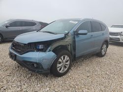Salvage cars for sale from Copart New Braunfels, TX: 2014 Honda CR-V EXL