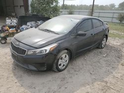 Salvage cars for sale at Houston, TX auction: 2017 KIA Forte LX