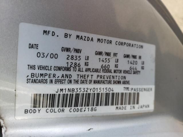 2000 Mazda MX-5 Miata Base