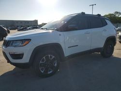Salvage cars for sale at Wilmer, TX auction: 2017 Jeep Compass Trailhawk