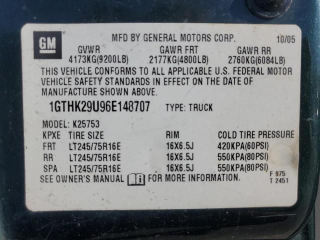 2006 GMC Sierra K2500 Heavy Duty