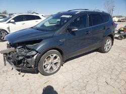 Salvage cars for sale at Kansas City, KS auction: 2019 Ford Escape Titanium