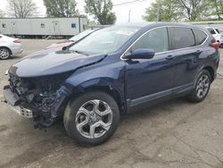 Salvage cars for sale at Moraine, OH auction: 2018 Honda CR-V EXL