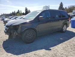 Salvage cars for sale from Copart Graham, WA: 2016 Dodge Grand Caravan SE