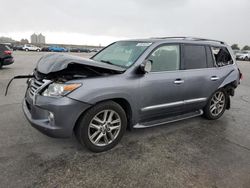 Salvage cars for sale from Copart New Orleans, LA: 2015 Lexus LX 570