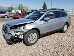 Salvage cars for sale at Ham Lake, MN auction: 2018 Subaru Outback 2.5I Premium