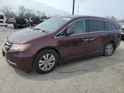 Salvage cars for sale at Fort Wayne, IN auction: 2015 Honda Odyssey EXL