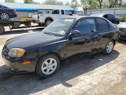 Salvage cars for sale from Copart Wichita, KS: 2005 Hyundai Accent GS