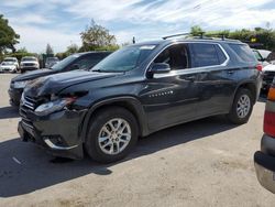 Salvage cars for sale at San Martin, CA auction: 2019 Chevrolet Traverse LT