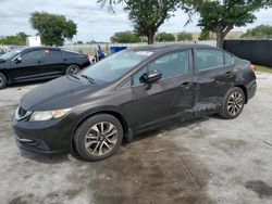 Vehiculos salvage en venta de Copart Orlando, FL: 2014 Honda Civic EX