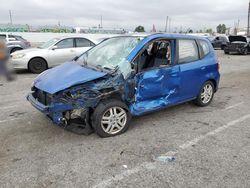 Salvage cars for sale at Van Nuys, CA auction: 2007 Honda FIT S