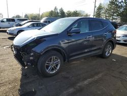 Salvage cars for sale at Denver, CO auction: 2017 Hyundai Santa FE Sport