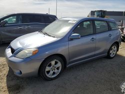 Salvage cars for sale at Nisku, AB auction: 2007 Toyota Corolla Matrix XR