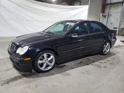 Salvage cars for sale at North Billerica, MA auction: 2005 Mercedes-Benz C 230K Sport Sedan