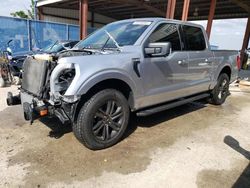 Salvage cars for sale from Copart Riverview, FL: 2021 Ford F150 Supercrew
