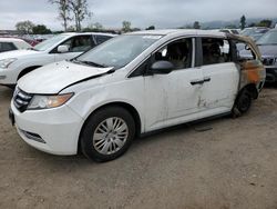 Honda salvage cars for sale: 2016 Honda Odyssey LX