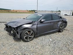 Salvage cars for sale at Tifton, GA auction: 2018 Honda Accord Sport