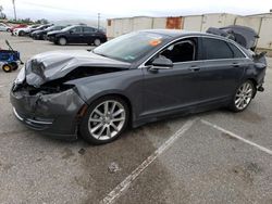 Salvage cars for sale from Copart Van Nuys, CA: 2015 Lincoln MKZ Hybrid
