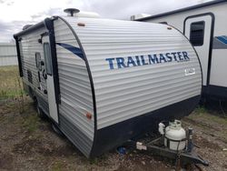 Salvage trucks for sale at Portland, MI auction: 2019 Gulf Stream Trailmaste