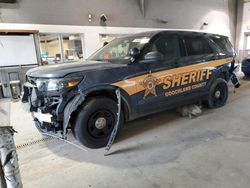 Ford Explorer salvage cars for sale: 2021 Ford Explorer Police Interceptor