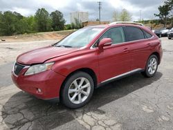 Vehiculos salvage en venta de Copart Gaston, SC: 2011 Lexus RX 350