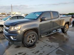 Salvage trucks for sale at Grand Prairie, TX auction: 2015 Chevrolet Colorado Z71