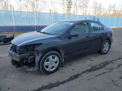 Salvage cars for sale from Copart Moncton, NB: 2012 Mazda 3 I