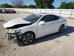 Salvage cars for sale at San Antonio, TX auction: 2016 Honda Accord EXL