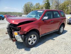 Vehiculos salvage en venta de Copart Concord, NC: 2012 Ford Escape XLS