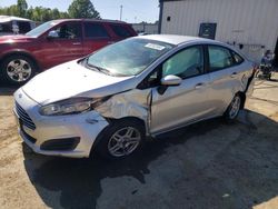Salvage cars for sale at Shreveport, LA auction: 2017 Ford Fiesta SE