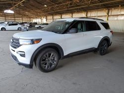 Salvage cars for sale at Phoenix, AZ auction: 2021 Ford Explorer XLT