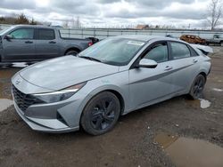 Salvage cars for sale from Copart Columbia Station, OH: 2021 Hyundai Elantra SEL