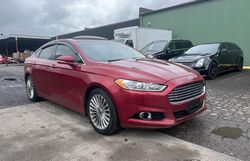 Salvage cars for sale from Copart Portland, OR: 2015 Ford Fusion Titanium