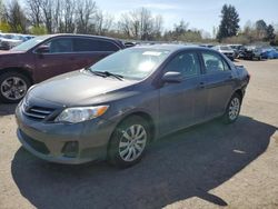 Toyota Corolla Base salvage cars for sale: 2013 Toyota Corolla Base