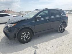 Toyota Rav4 salvage cars for sale: 2018 Toyota Rav4 LE