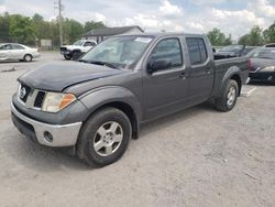 Salvage cars for sale at York Haven, PA auction: 2007 Nissan Frontier Crew Cab LE