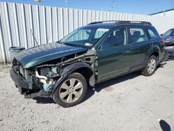Salvage cars for sale from Copart Albany, NY: 2012 Subaru Outback 2.5I
