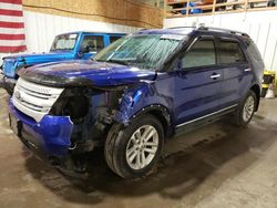 Salvage cars for sale at Anchorage, AK auction: 2014 Ford Explorer XLT