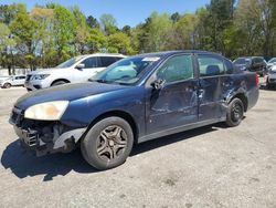 Salvage cars for sale from Copart Austell, GA: 2007 Chevrolet Malibu LS