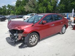 Salvage cars for sale at Ocala, FL auction: 2018 Nissan Sentra S