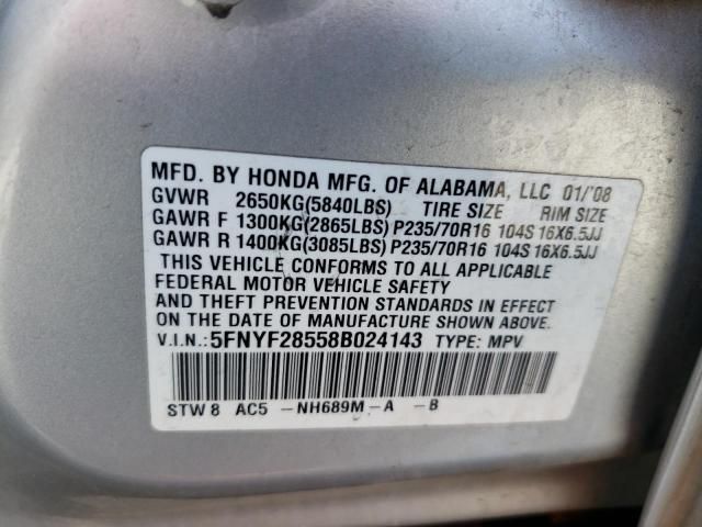 2008 Honda Pilot EXL