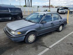 Toyota Corolla salvage cars for sale: 1991 Toyota Corolla DLX