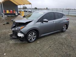 Salvage cars for sale at Antelope, CA auction: 2021 Nissan Leaf S Plus