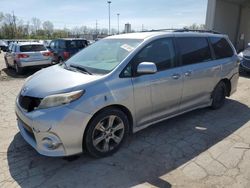 Toyota salvage cars for sale: 2013 Toyota Sienna Sport