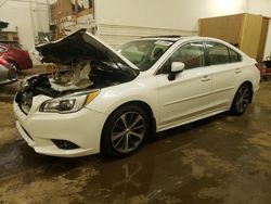 Salvage cars for sale from Copart Ham Lake, MN: 2015 Subaru Legacy 2.5I Limited